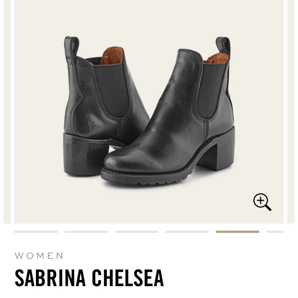 Sabrina Chelsea Frye Black Heeled boot 7.5